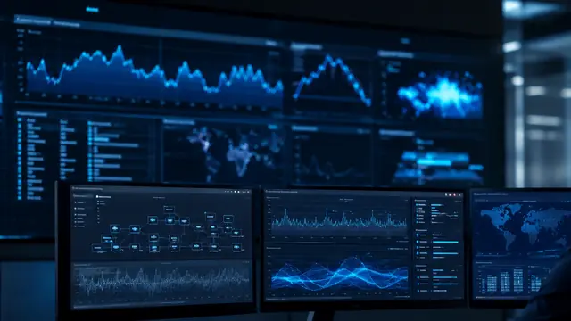 Visual tecnológico de monitoreo y observabilidad